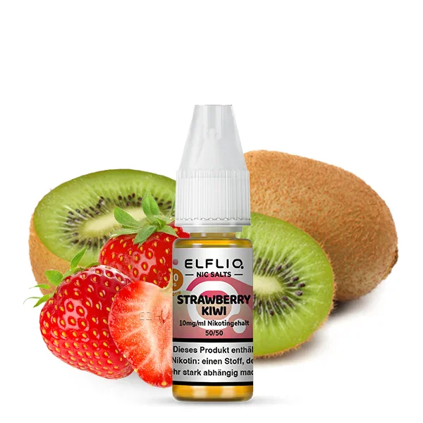 Elfbar ELFLIQ Liquid 10ml 10mg | Strawberry Kiwi