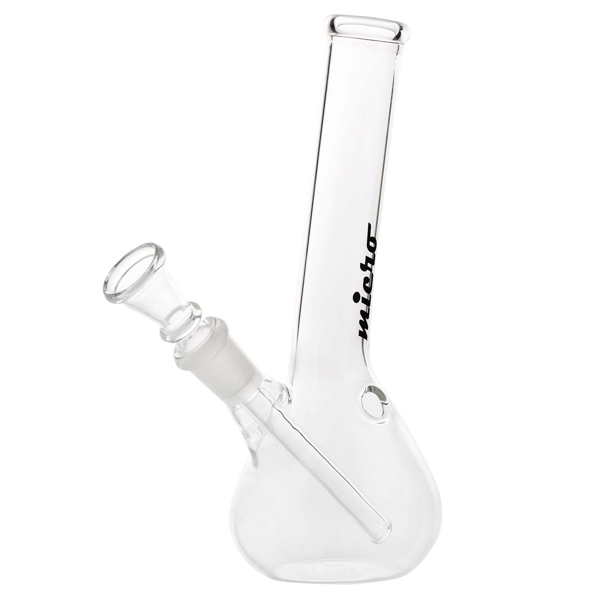 Micro Hangover Glass Bong | H: 16 cm - Ø: 22 mm