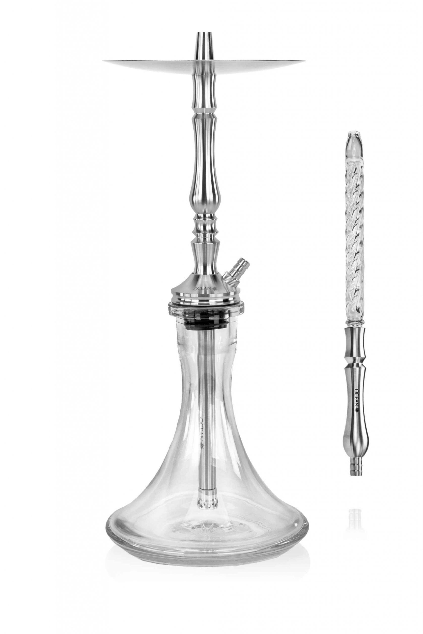 Ocean Hookah Fusion AIR Steel - Clear