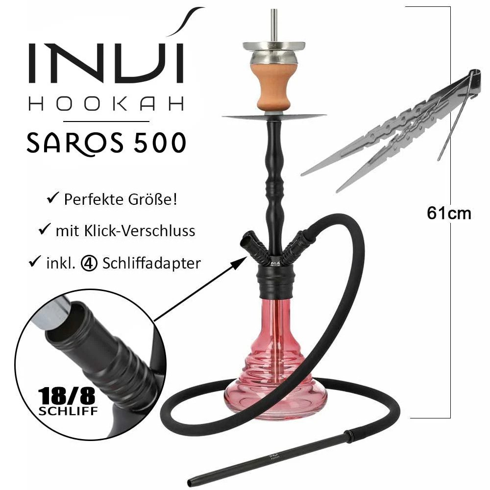 INVI Saros 500 Schwarz - Pink Shiny