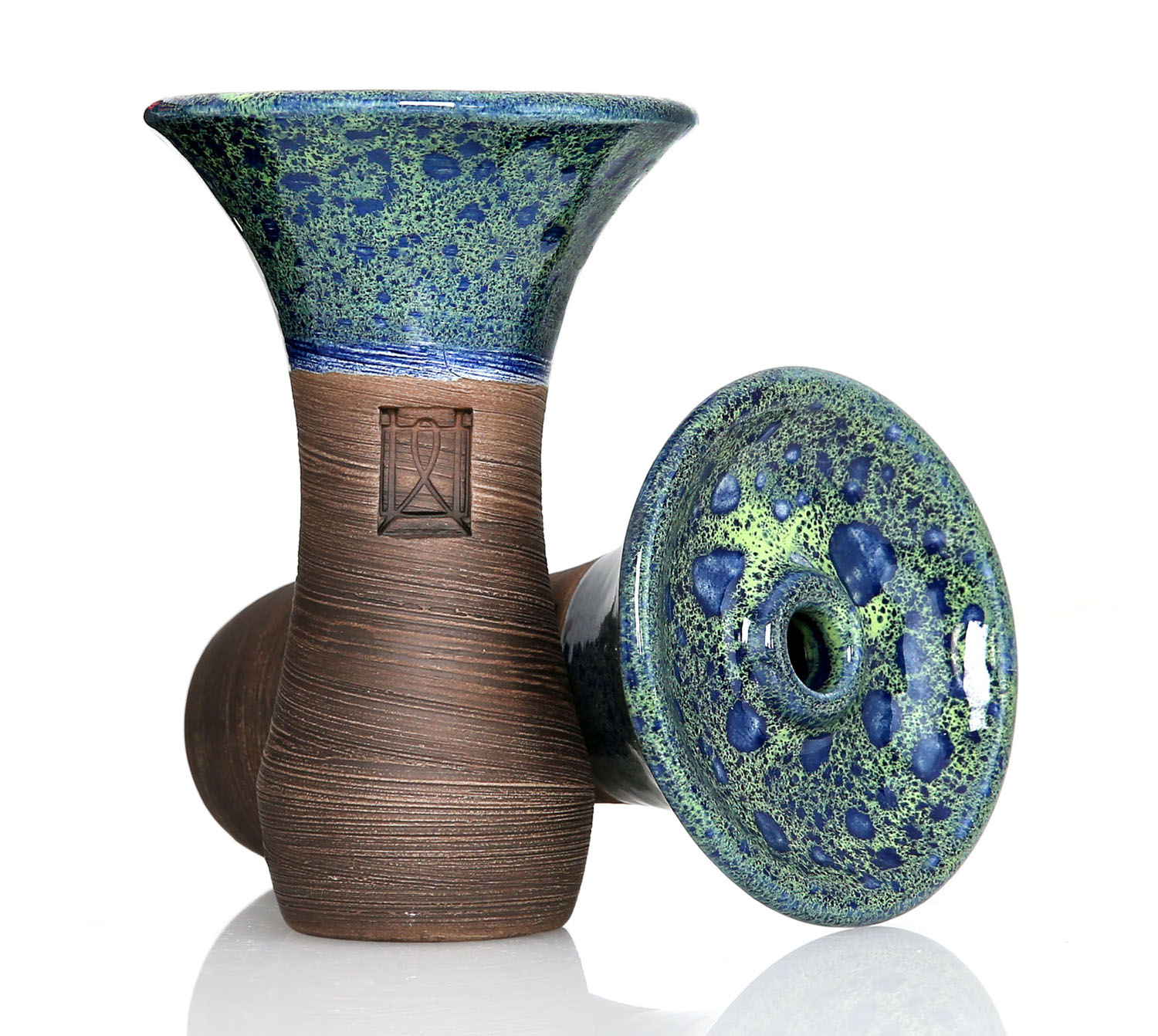 Werkbund Hookah Tabakkopf Evo Coral Blue Green Phunnel