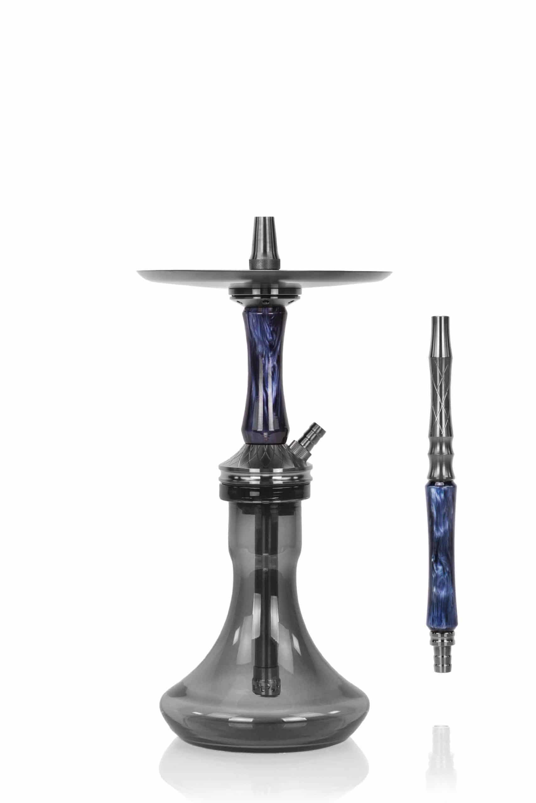 Ocean Hookah Kaif S 2nd Edition - Black Topas