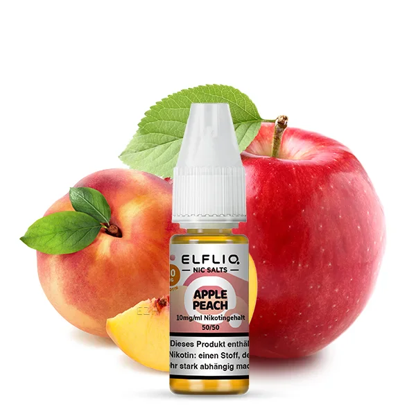 Elfbar ELFLIQ Liquid 10ml 10mg | Apple Peach