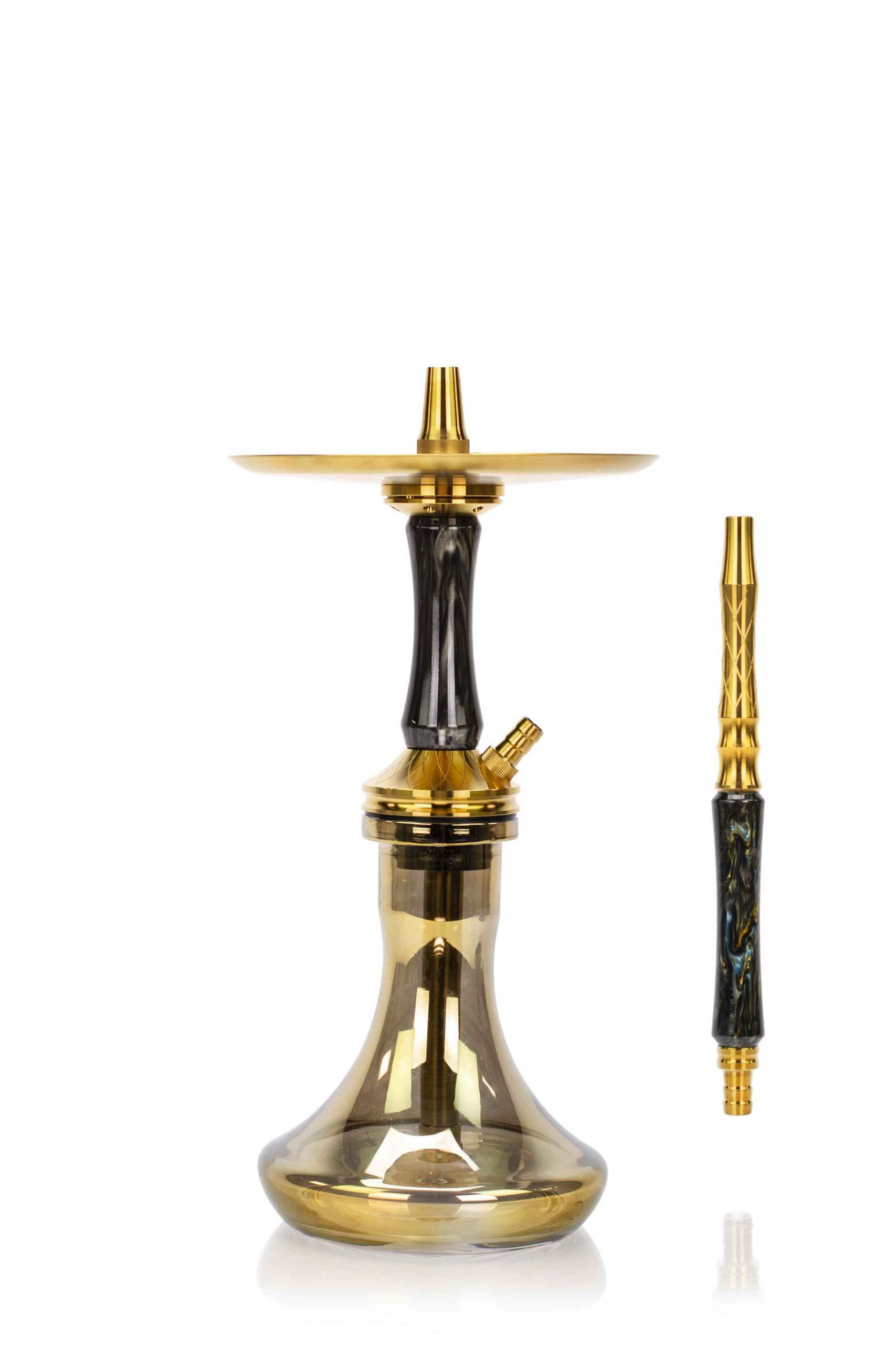 Ocean Hookah Kaif S 2nd Edition - Gold Onyx