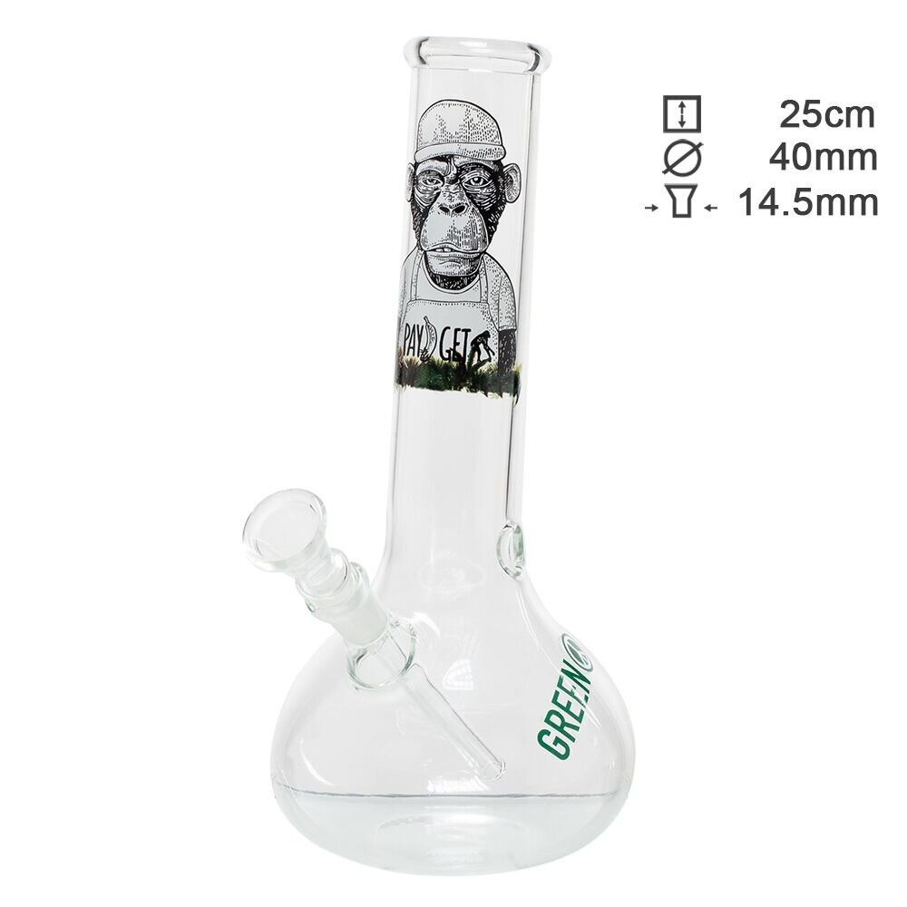 Greenline Monkey Bong Hangover | H: 25 cm - Ø: 40 mm