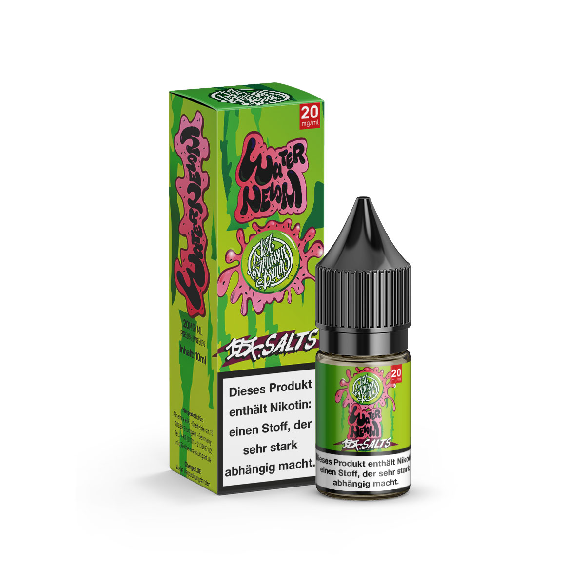 187 Salts Liquid 10ml (20mg/ml) - Watermelon