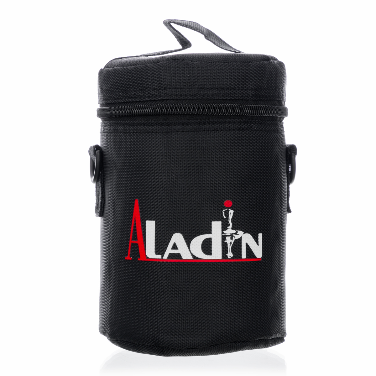 Aladin Shisha 2 Go Aluminium + Tasche - silber