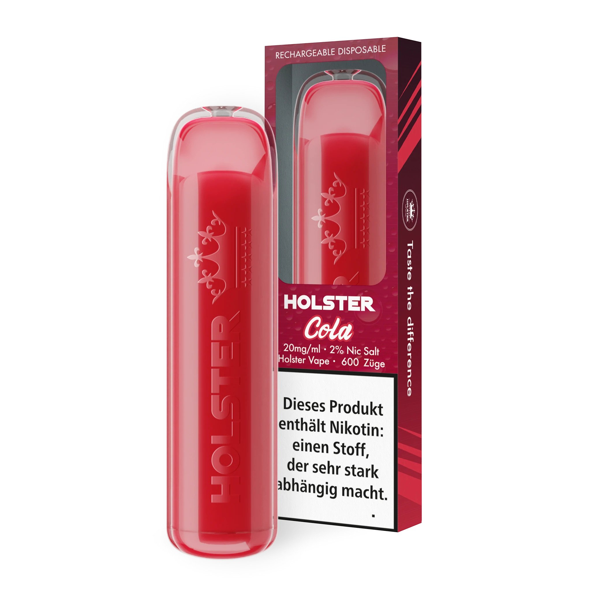 Holster Vape 600 E-Shisha - Cola