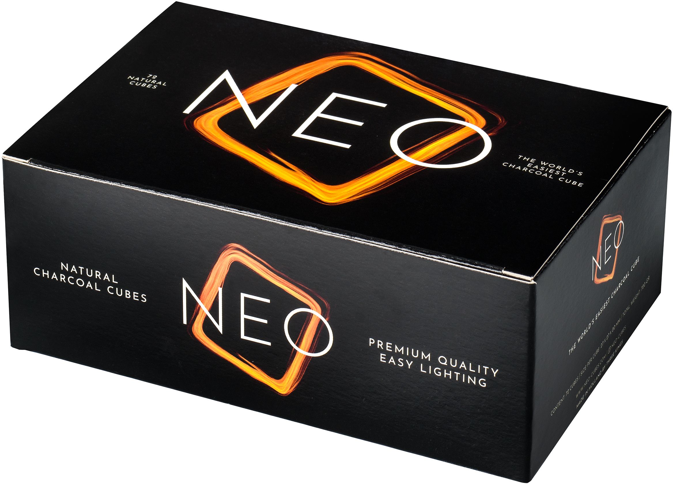 NEO Cubes (72 Stück) Shisha Kohle