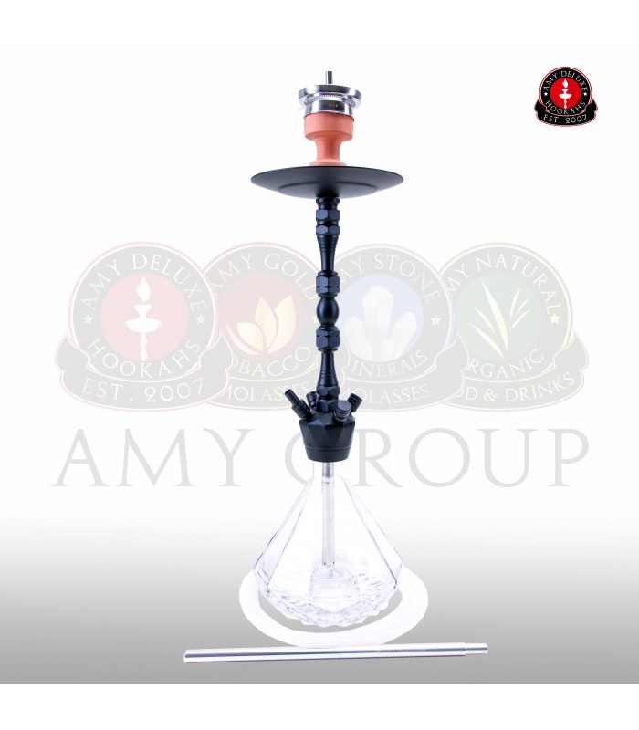 AMY Alu Diamond 063 - black powder clear