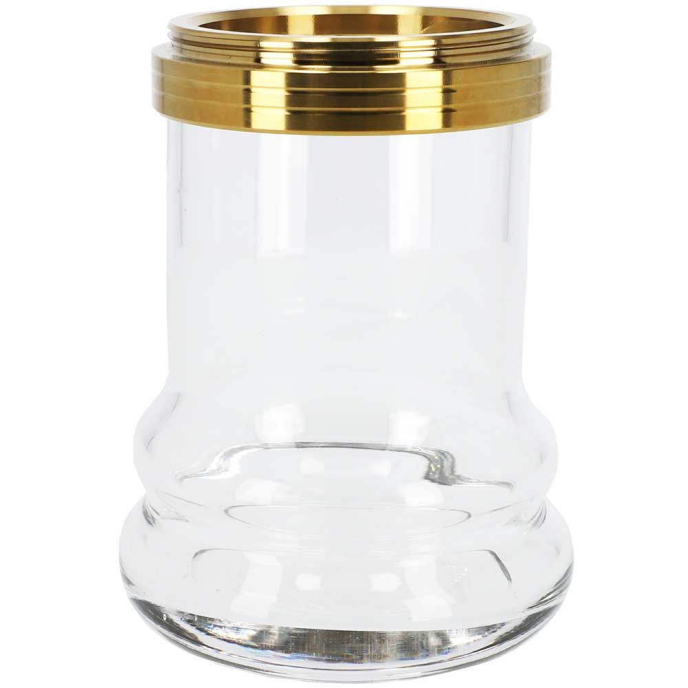 Glasbowl INVI Nano Edelstahl Gold