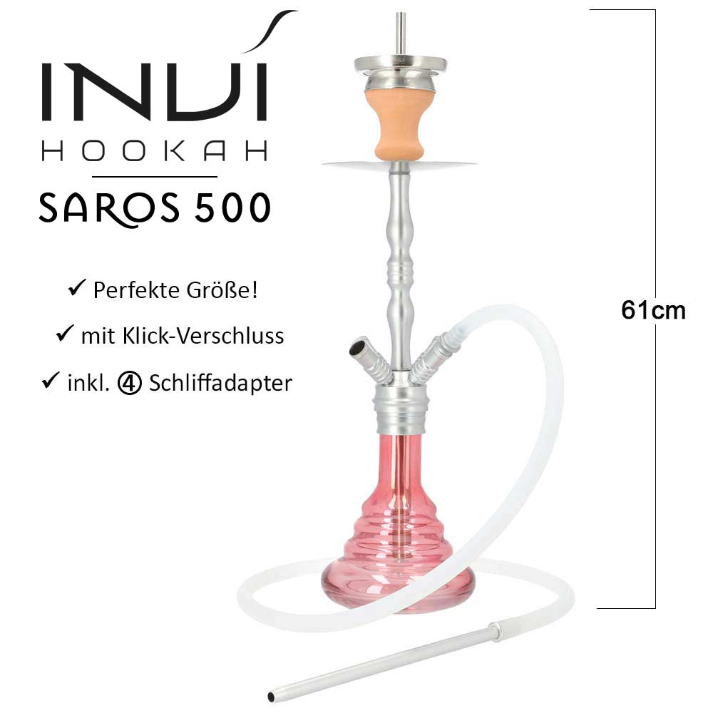 INVI Saros 500 Silber - Pink Shiny