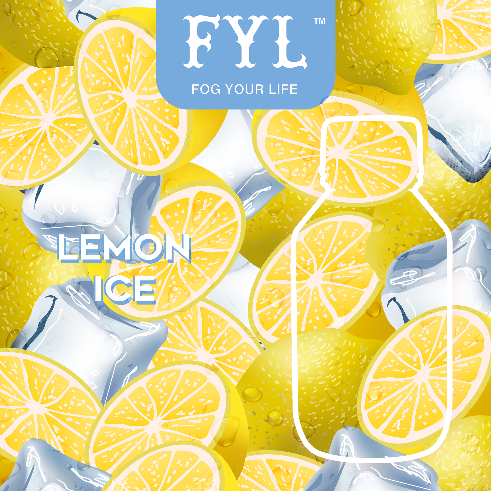 FOG YOUR LIFE Aroma Shot 25ml - Lemon Ice