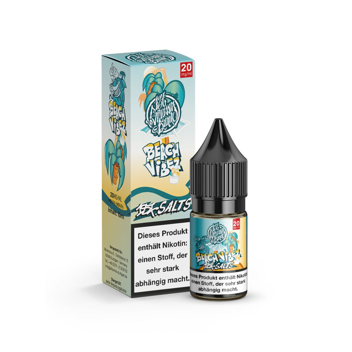 187 Salts Liquid 10ml (20mg/ml) - Beach Vibez