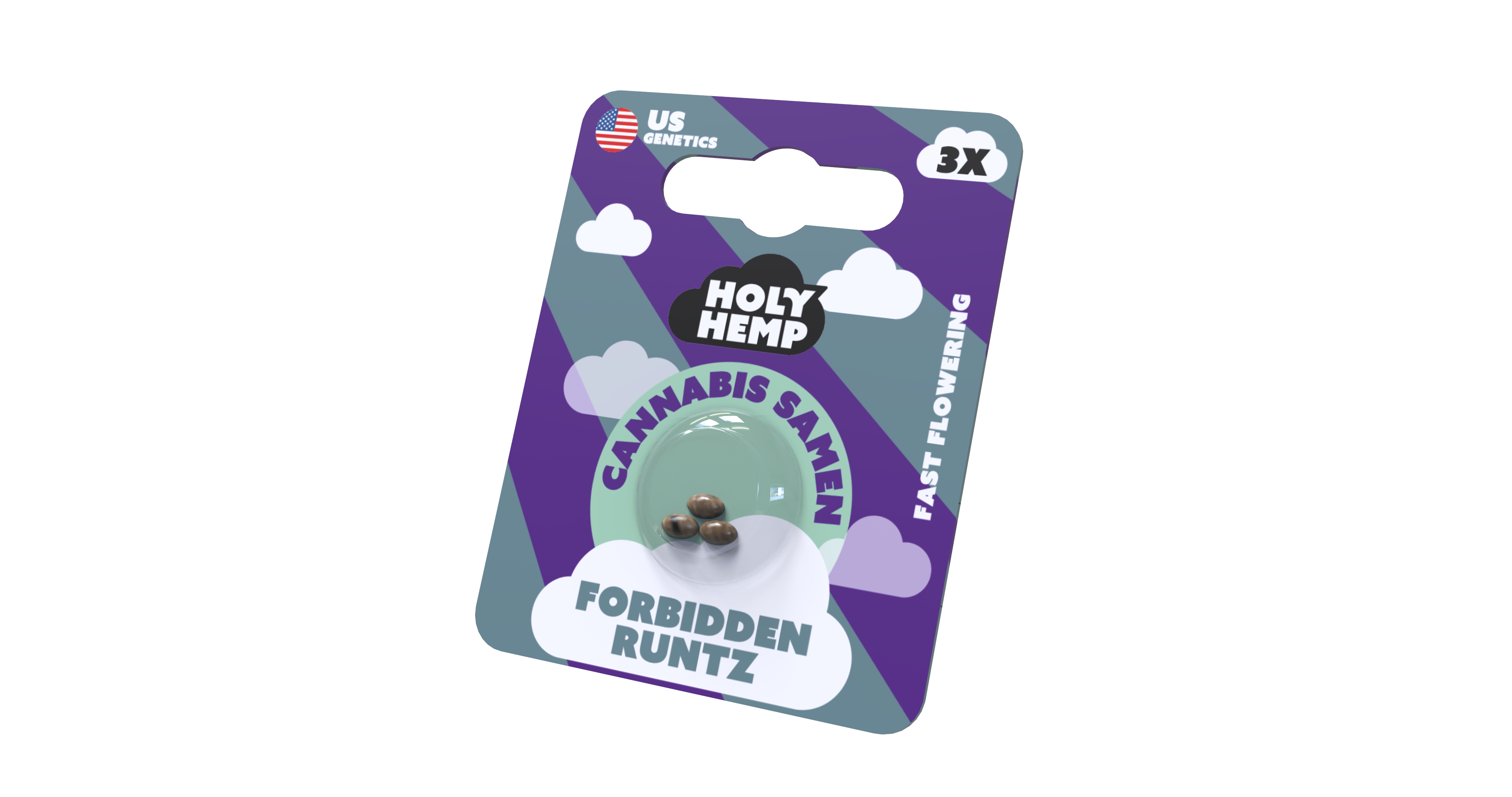 Holy Hemp Cannabis Samen Fast-Flowering - Forbidden Runtz