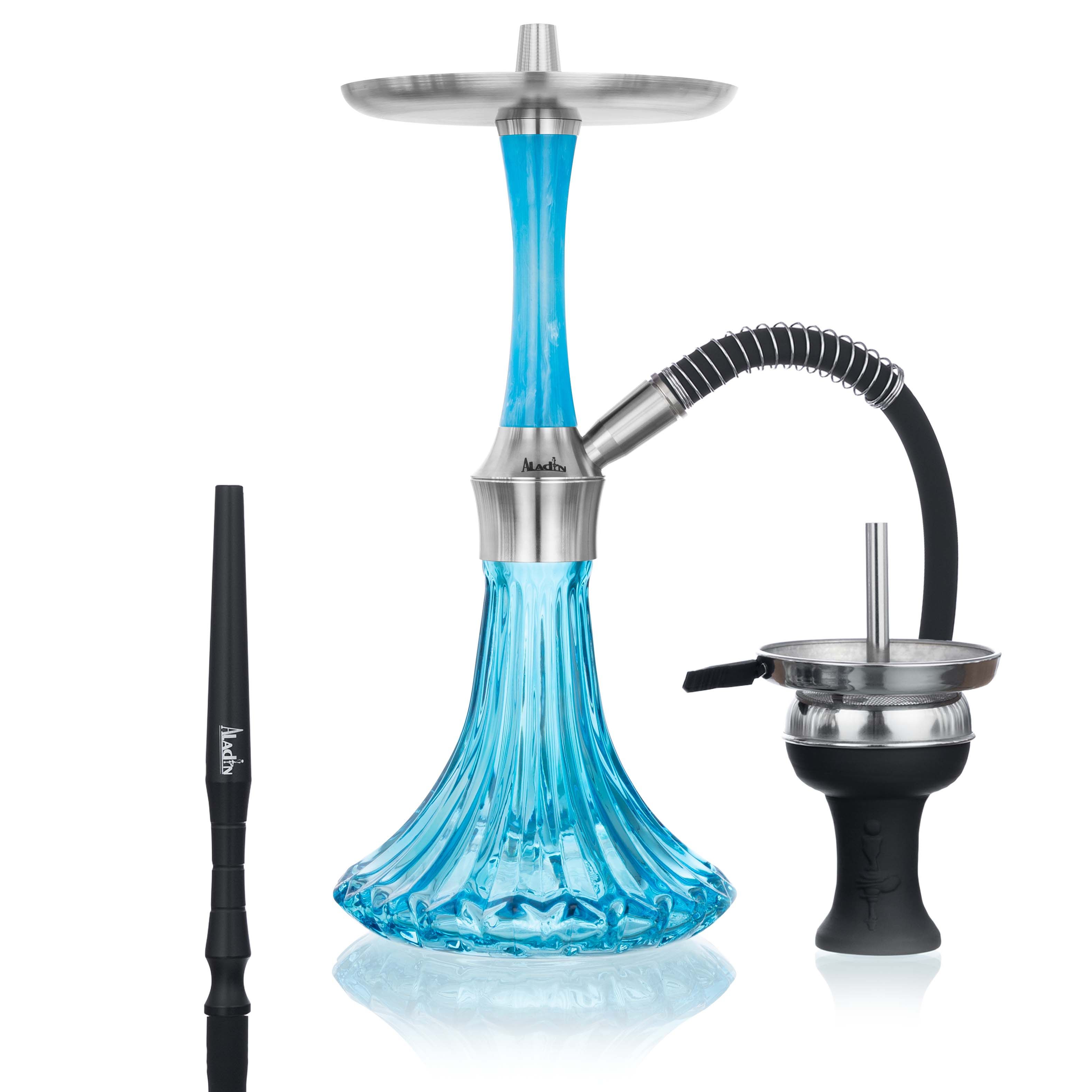 Aladin Shisha EPOX 360 - Turquoise Maledives Pattern