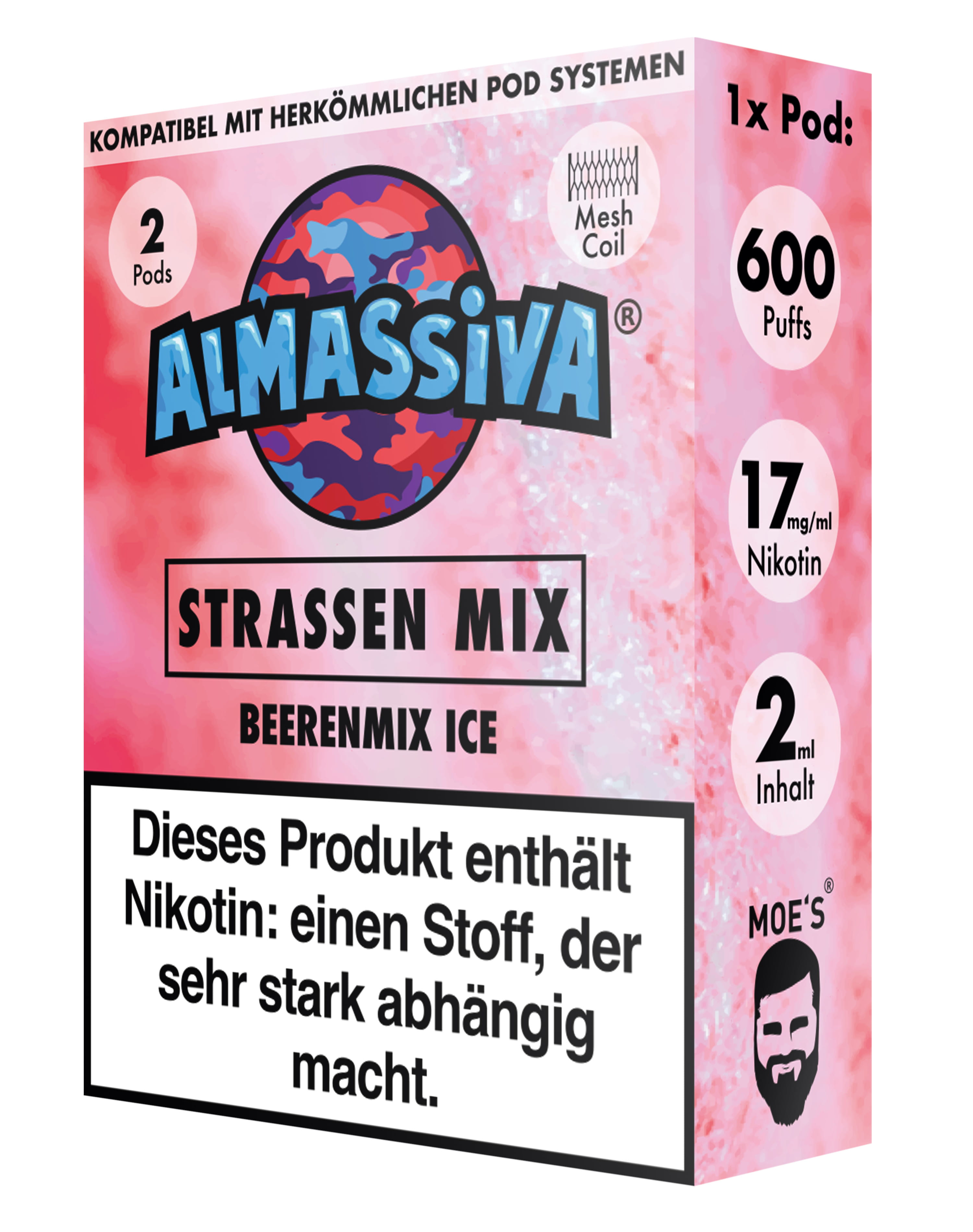 Al Massiva Vape POD (2 Stück) Strassen Mix