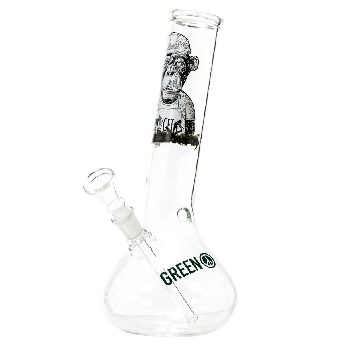 Greenline Monkey Bong Hangover | H: 25 cm - Ø: 40 mm