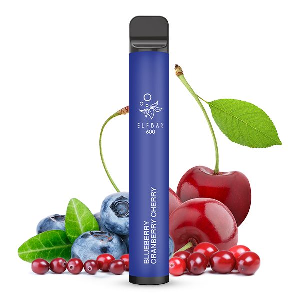 Elf Bar 600 E-Shisha Blueberry Cranberry Cherry