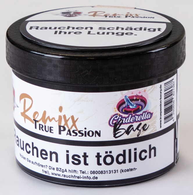 True Passion Remixx Base Pfeifentabak 65g - Cinderella