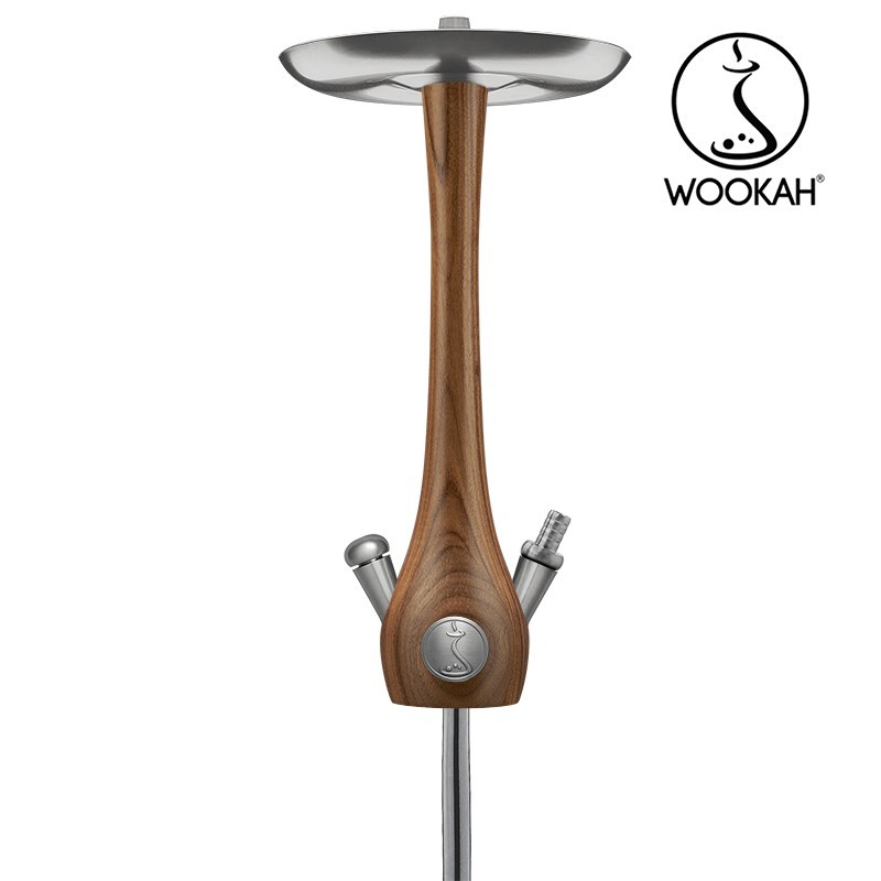 WOOKAH Rauchsäule - Walnut