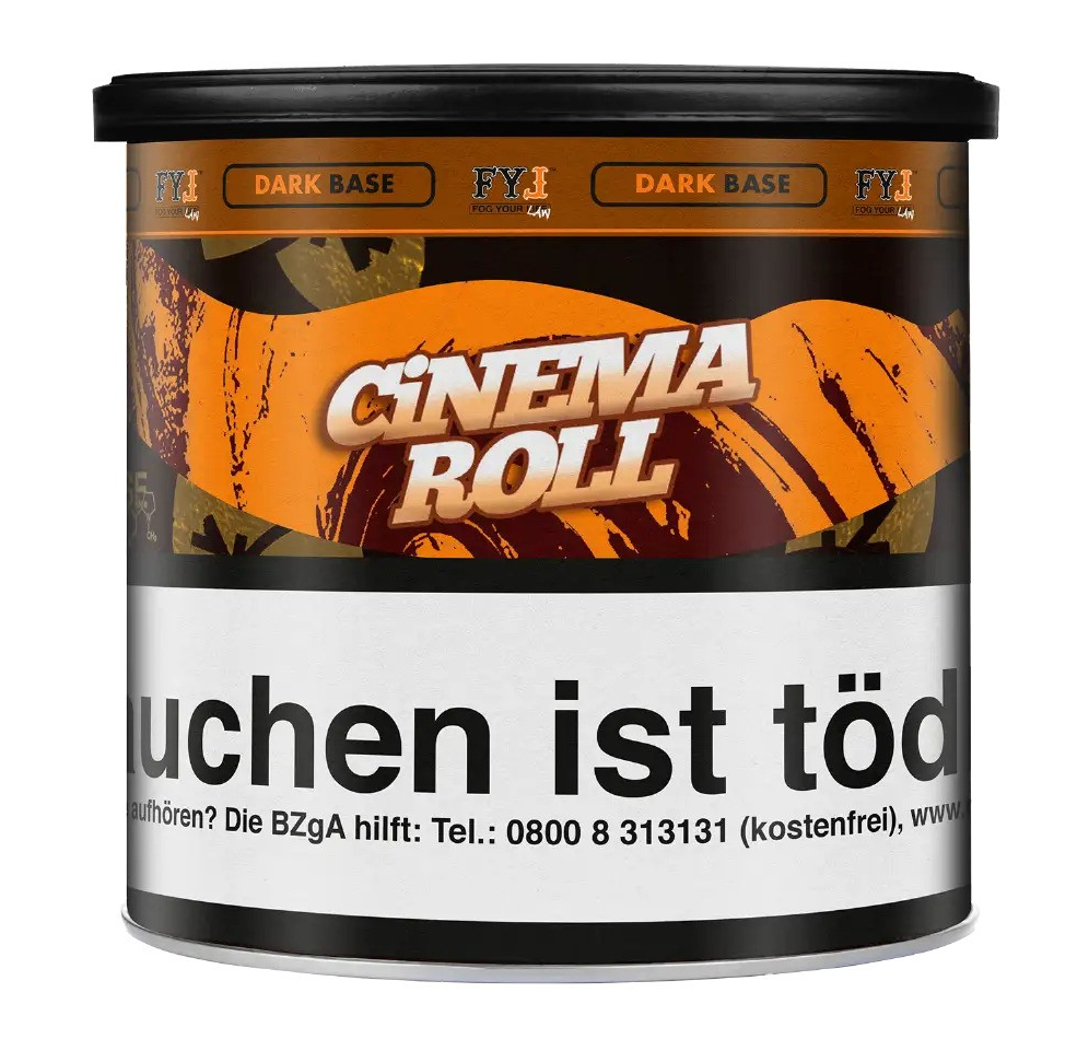 Fog Your Law Dark Pfeifentabak 65g - Cinema Roll