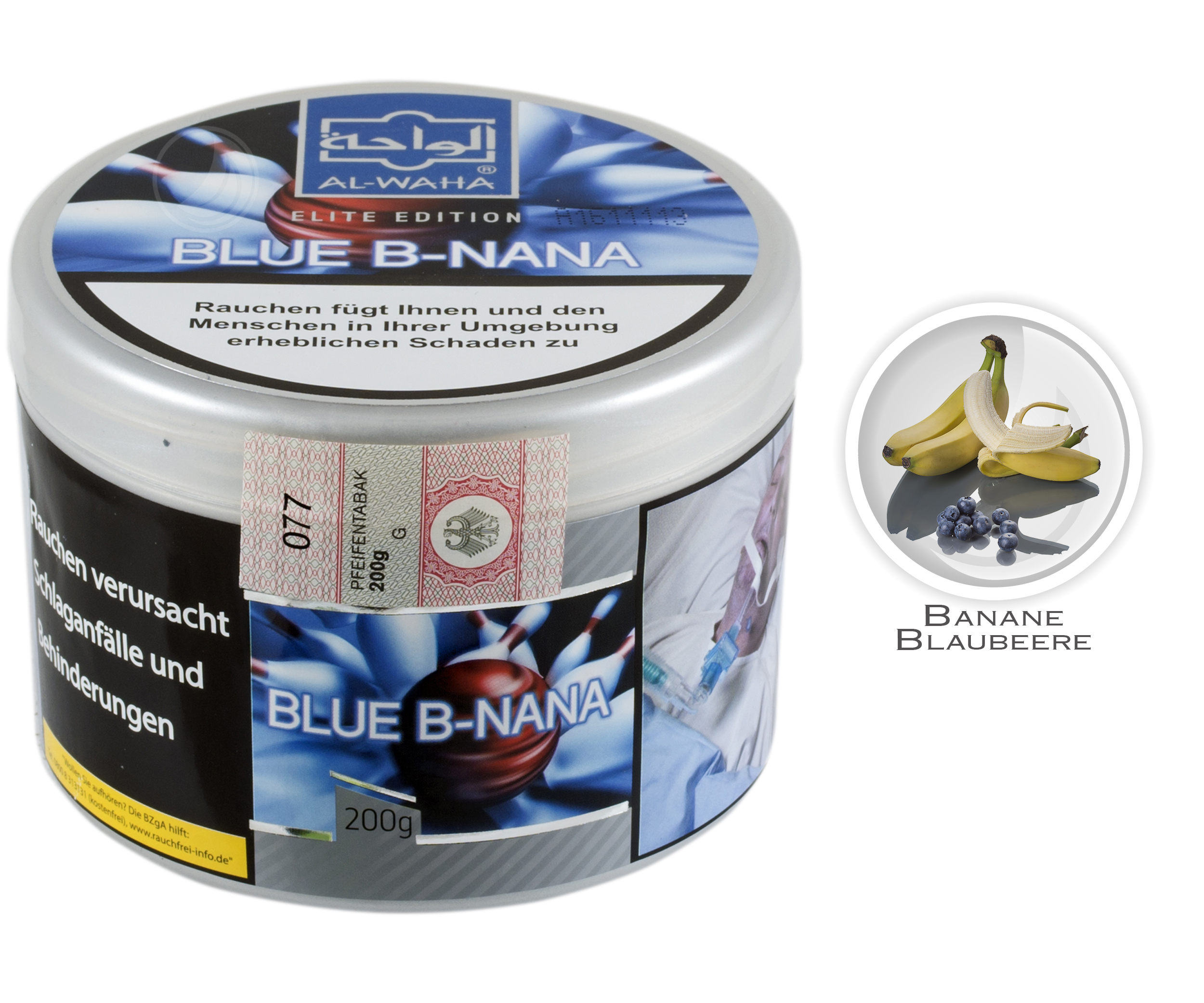 Al Waha Tabak Blue Ban (Dose 200g)