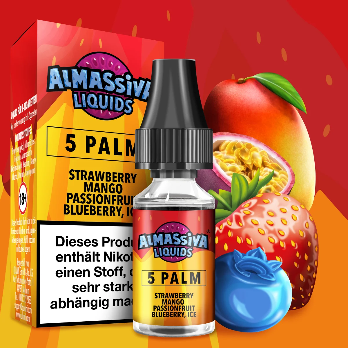 Al Massiva Liquid 10ml 10mg - 5 Palm