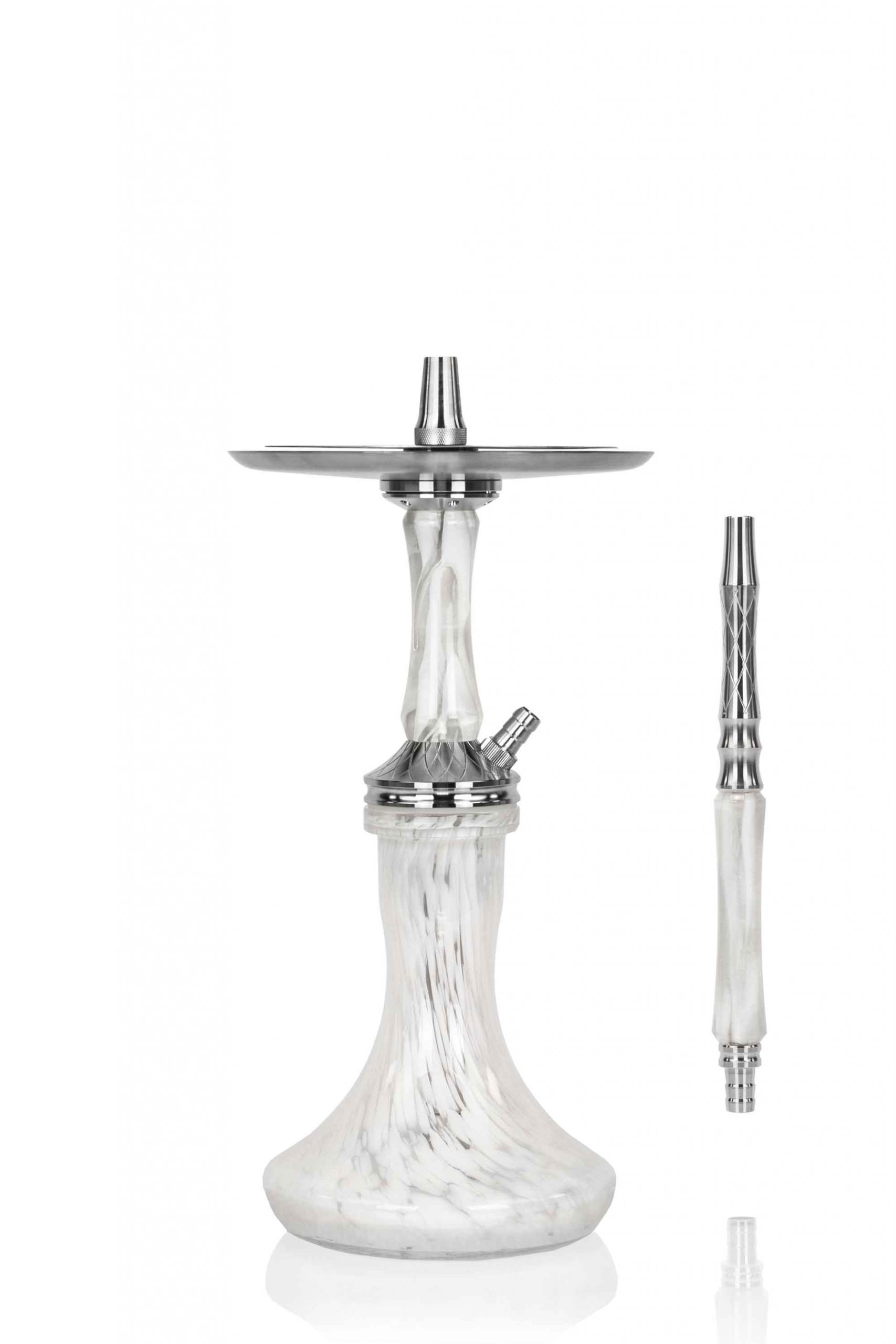 Ocean Hookah Kaif S 2nd Edition - Steel White