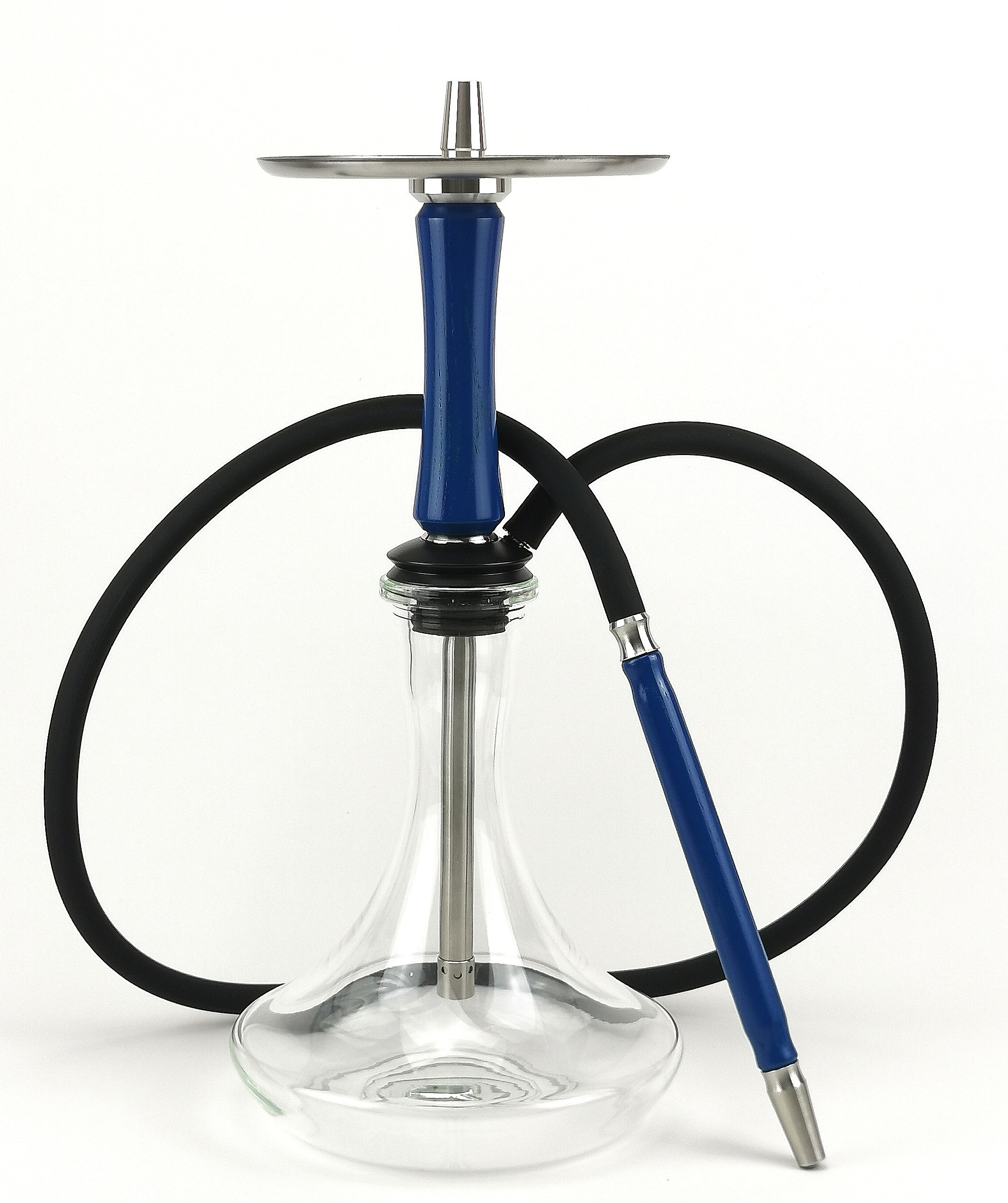 Hawk Hookah - Wood Blue