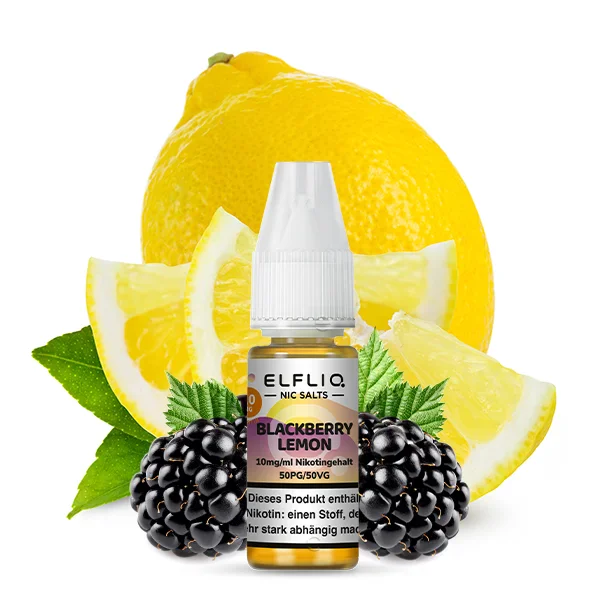 Elfbar ELFLIQ Liquid 10ml 10mg | Blackberry Lemon