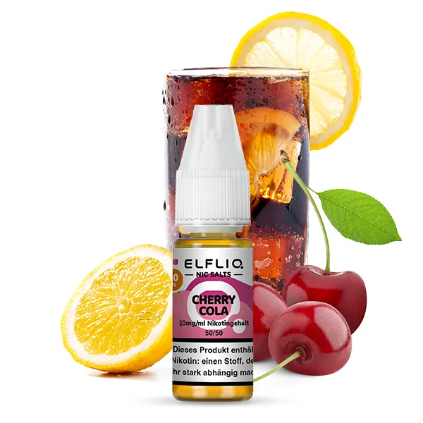 Elfbar ELFLIQ Liquid 10ml 10mg | Cherry Cola