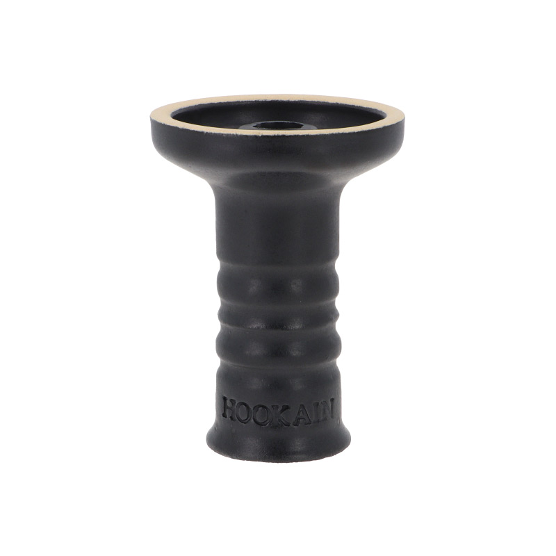 Hookain LiT LiP Stone Ware Bowl All Black - Phunnel