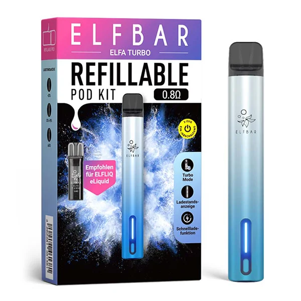 Elfbar ELFA Turbo Kit - Aurora Cyan