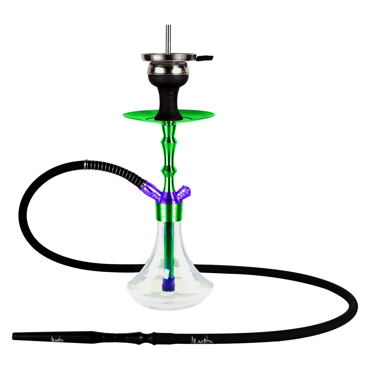 Aladin Shisha MVP 360 Hero Edition - green purple