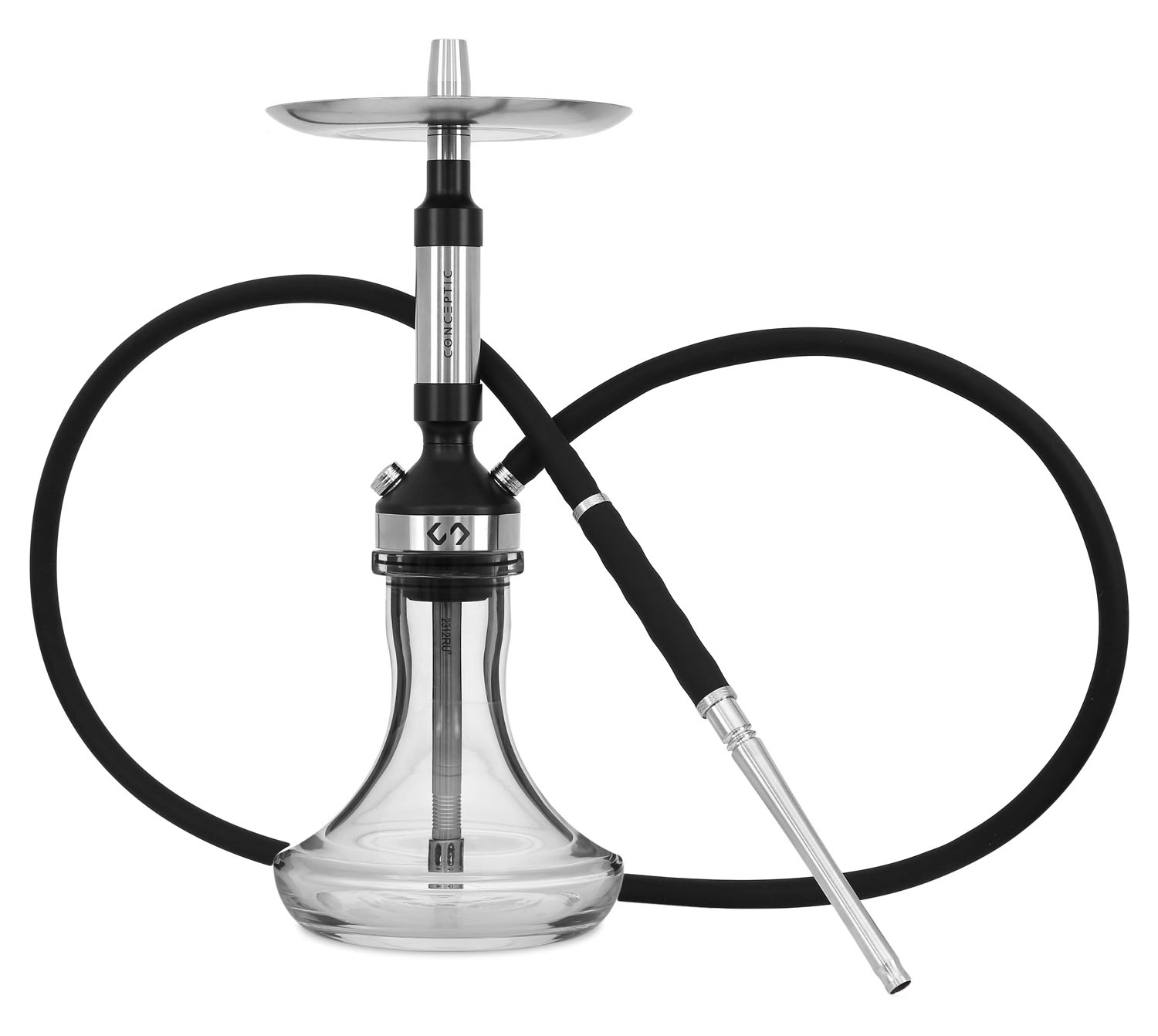 Conceptic Smart Steel Shisha - Clear