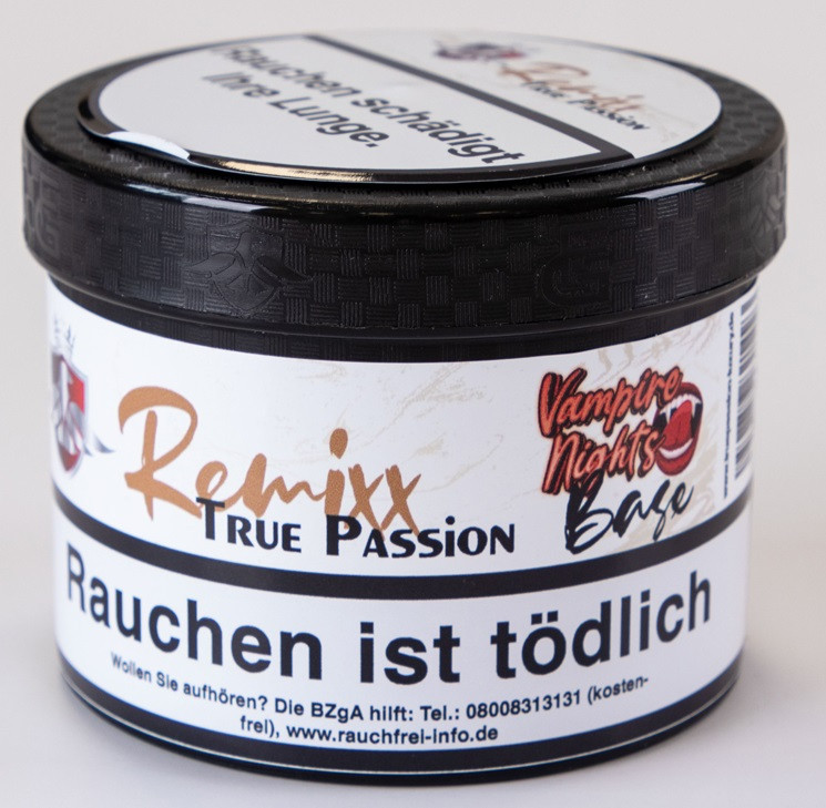 True Passion Remixx Base Pfeifentabak 65g - Vampire Nights