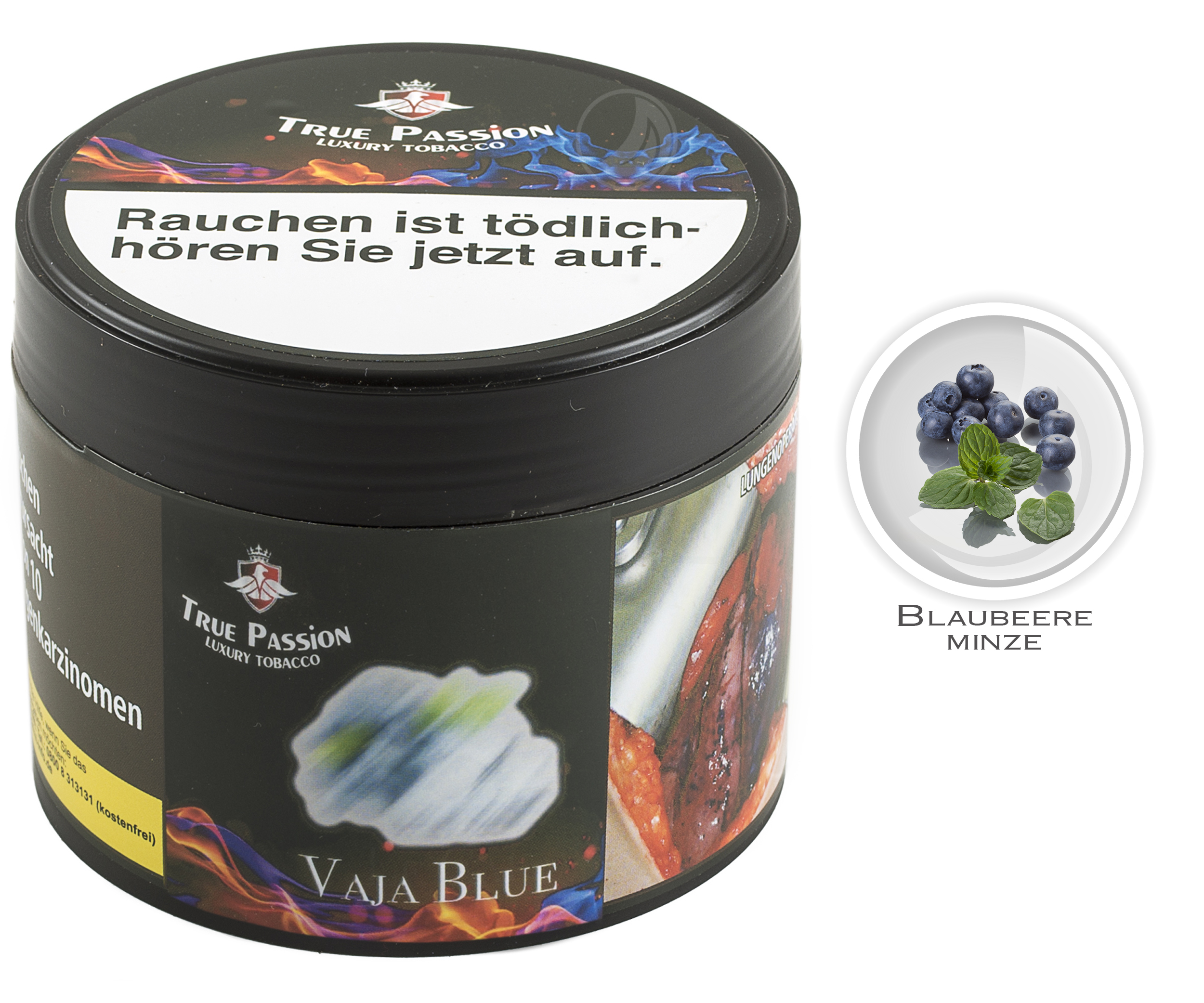 True Passion Tobacco 200g - Vaya Blue